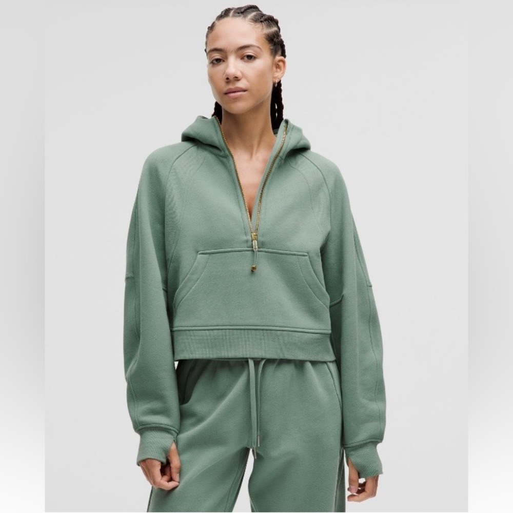 lululemon athletica scuba oversized halfzip hoodie
